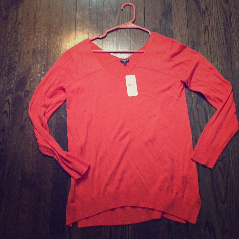 Lightweight Splendid brand double v-neck sweater